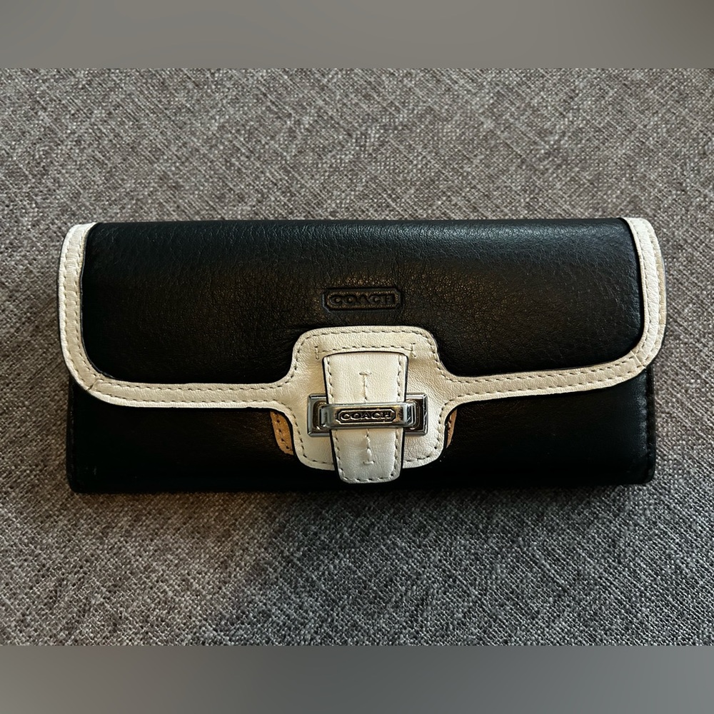 Leather Coach Wallet
